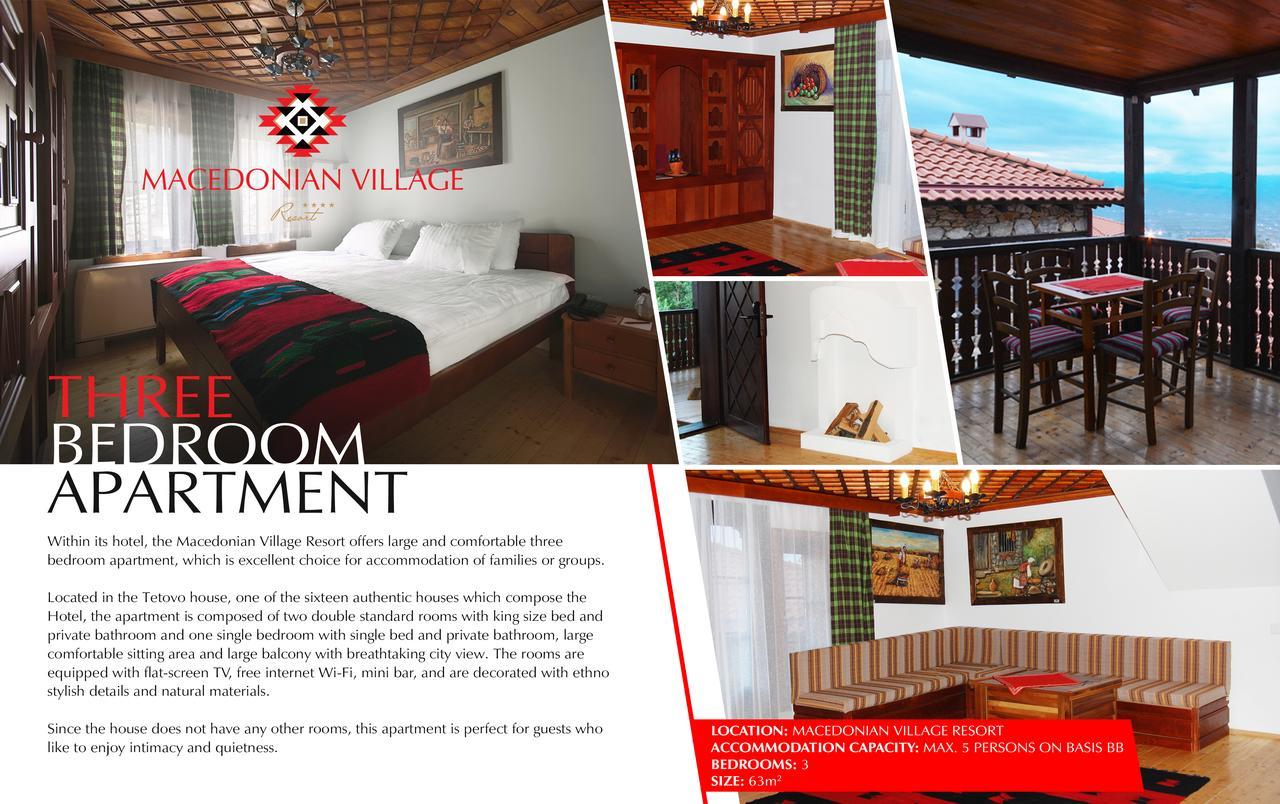 Macedonian Village Hotel & Resort Skopje Buitenkant foto